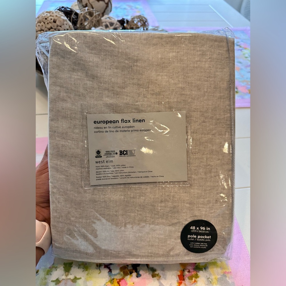 West Elm Curtain